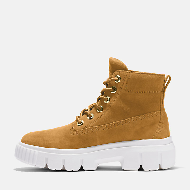 Timberland GREYFIELD LEATHER BOOT FOR WOMEN IN YELLOW
